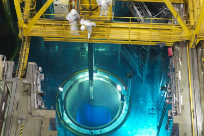 binnenkant van een kerncentrale